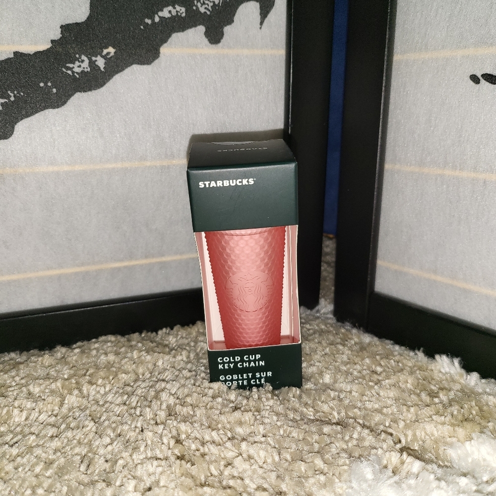 Starbucks Pink Lemonade Keychain